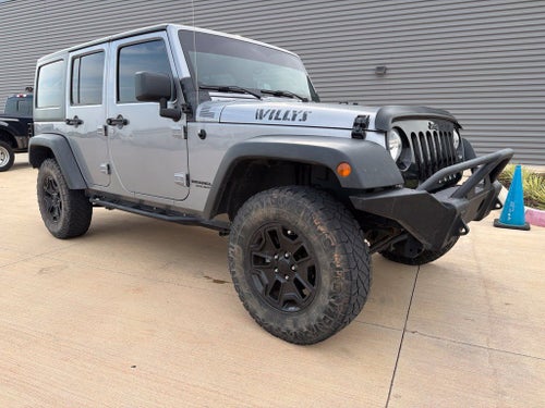 2016 Jeep Wrangler Unlimited Sport 24k Willys Wheeler