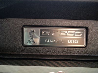 2020 Ford Mustang Shelby GT350