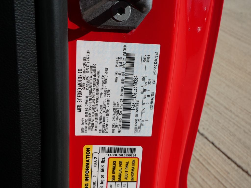 2020 Ford Mustang Shelby GT350