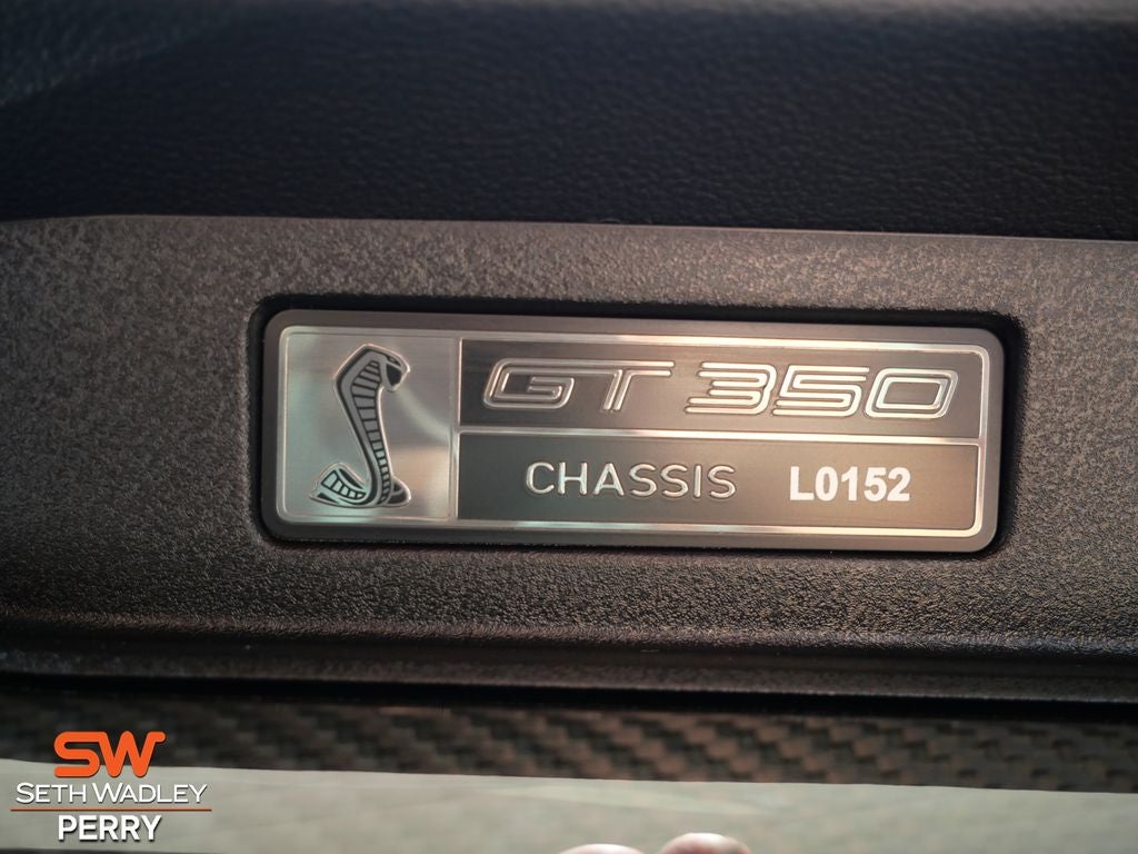 2020 Ford Mustang Shelby GT350 Technology Pkg
