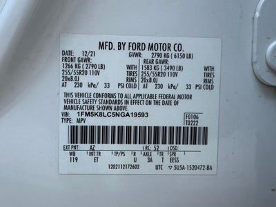 2022 Ford Explorer King Ranch 4WD | 3rd Row Seating