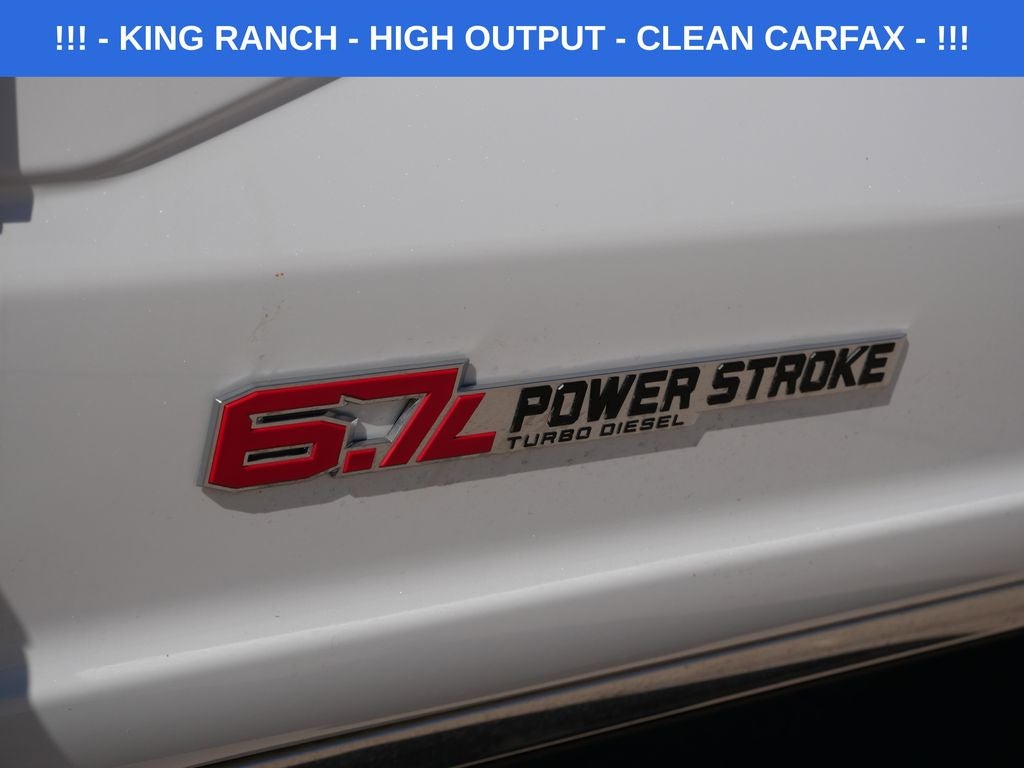 2025 Ford F-450SD King Ranch DRW