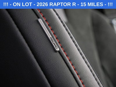 2026 Ford F-150 Raptor