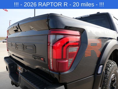 2026 Ford F-150 Raptor
