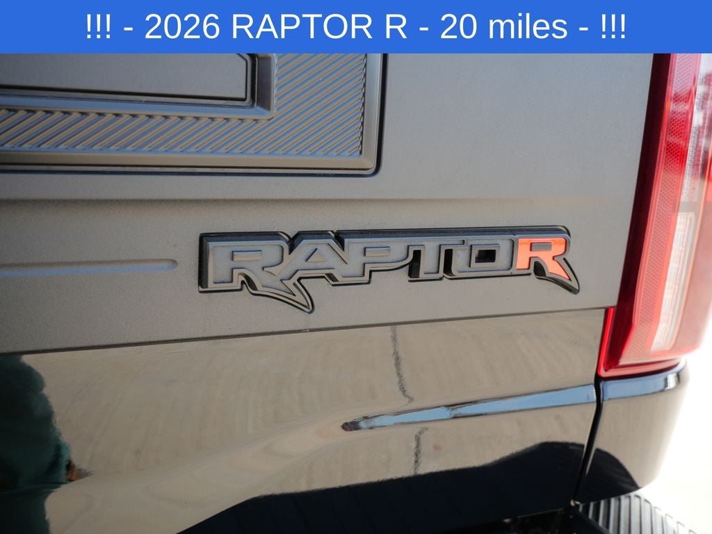 2026 Ford F-150 Raptor
