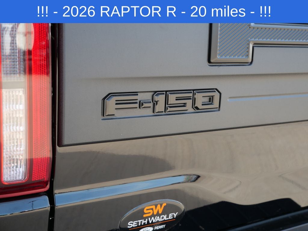 2026 Ford F-150 Raptor
