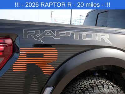 2026 Ford F-150 Raptor