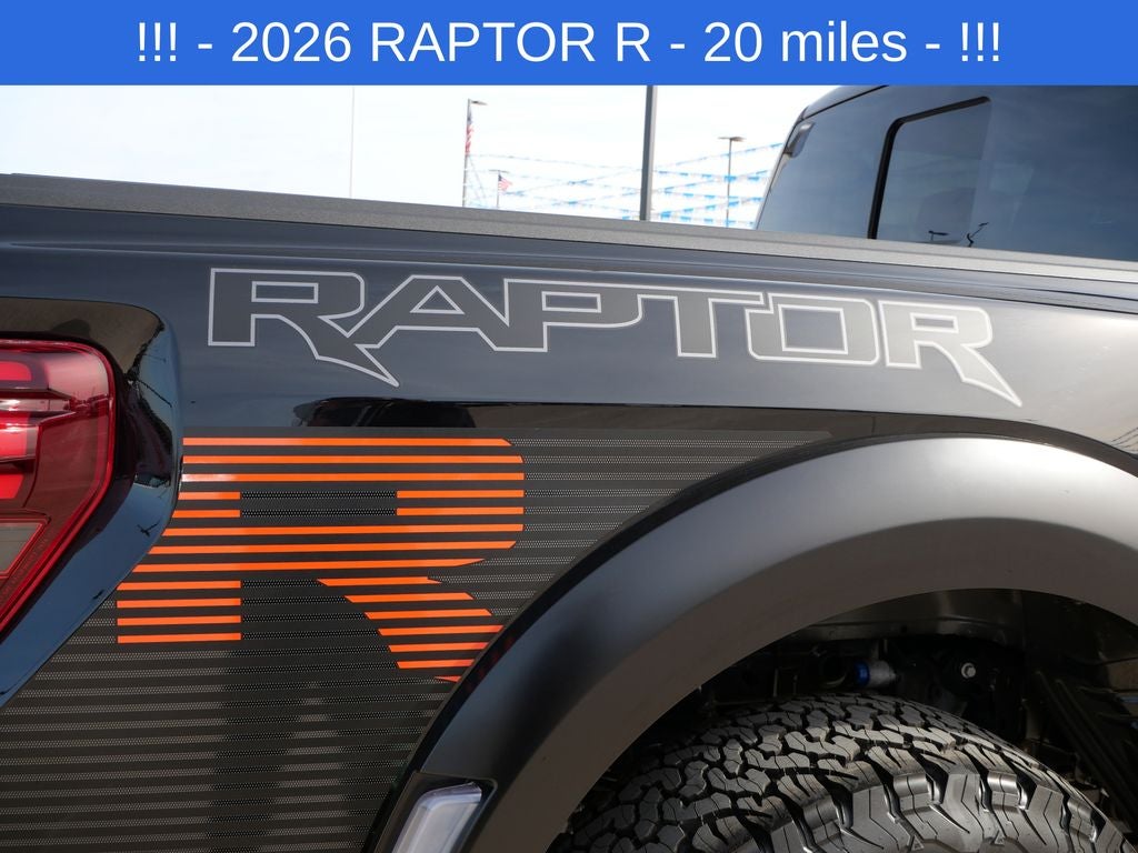 2026 Ford F-150 Raptor