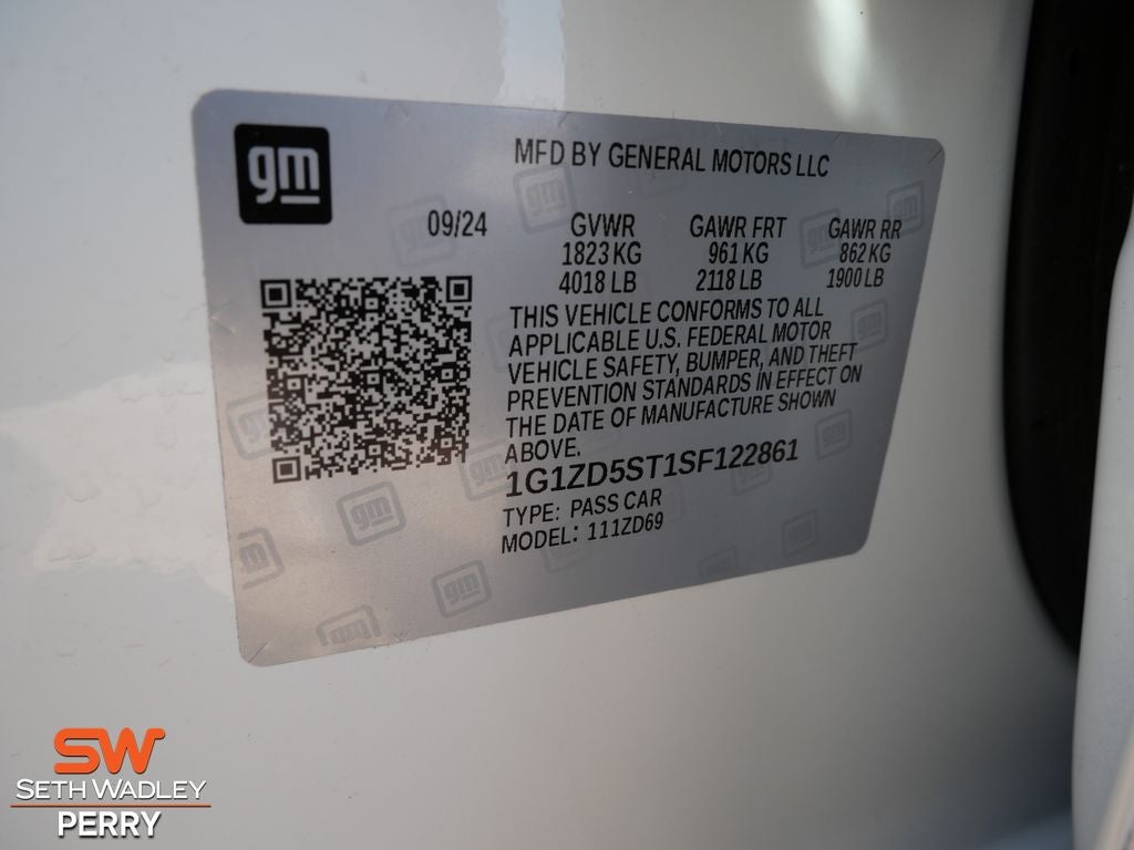 2025 Chevrolet Malibu LT 1LT