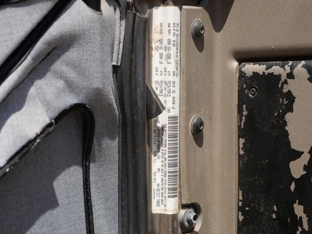 2004 Jeep Wrangler SE 5 Spd Manual
