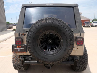 2004 Jeep Wrangler SE 5 Spd Manual