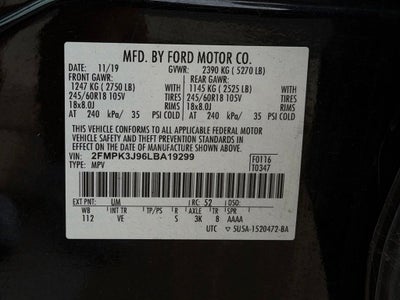 2020 Ford Edge SEL