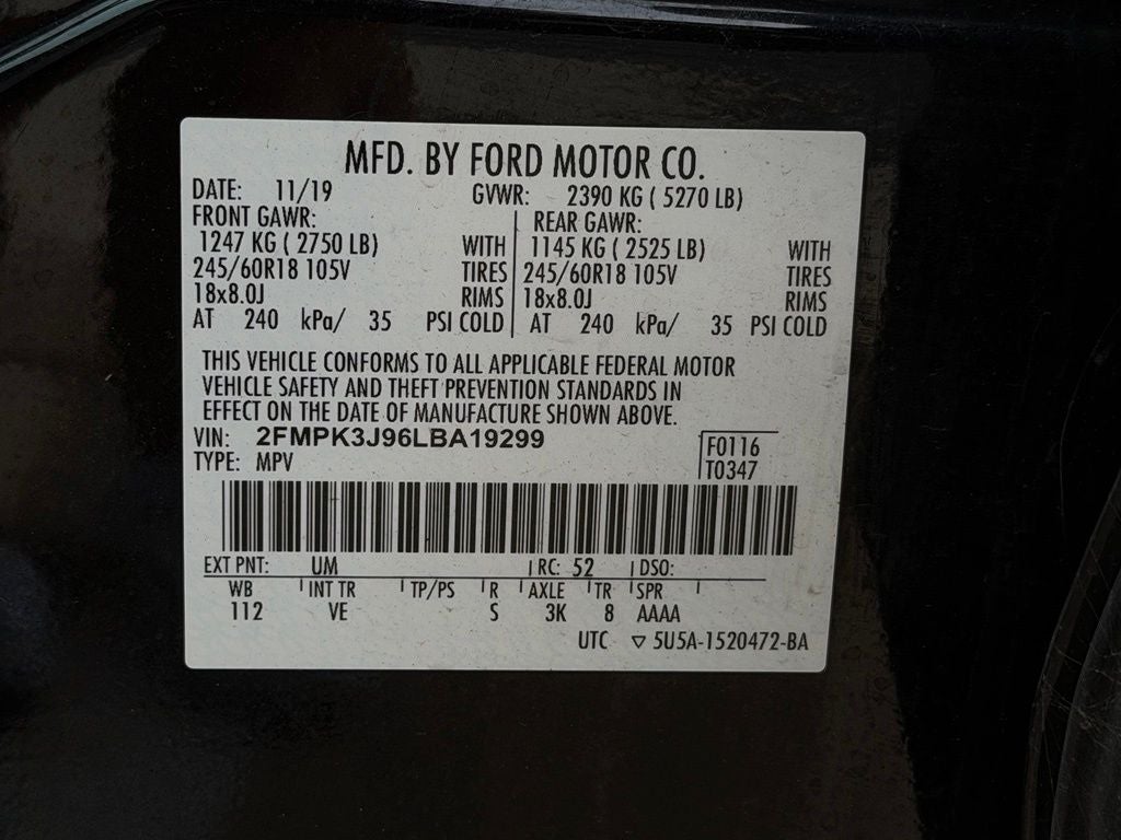 2020 Ford Edge SEL