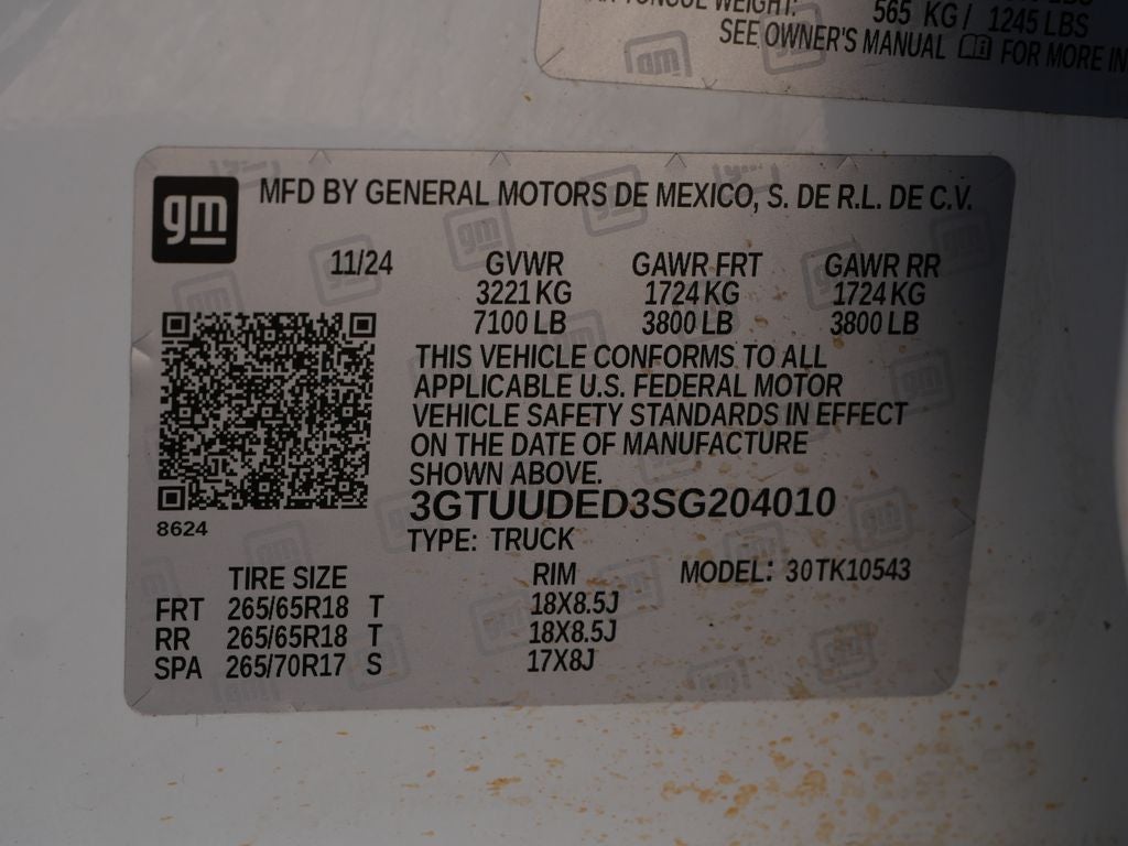 2025 GMC Sierra 1500 SLT 4WD | 5.3L V8