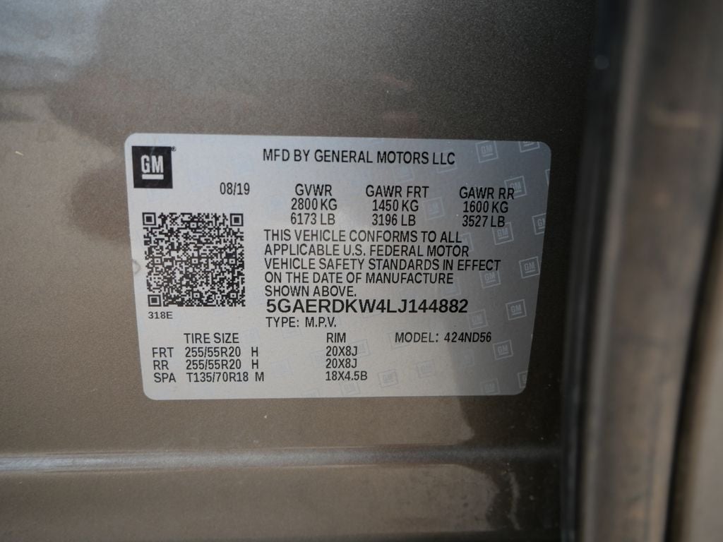 2020 Buick Enclave Avenir