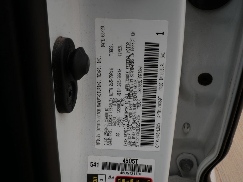 2020 Toyota Tacoma TRD Pro V6