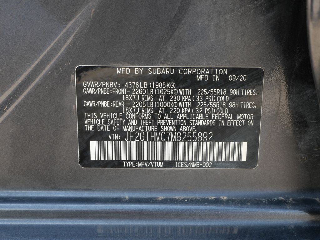 2021 Subaru Crosstrek Limited AWD