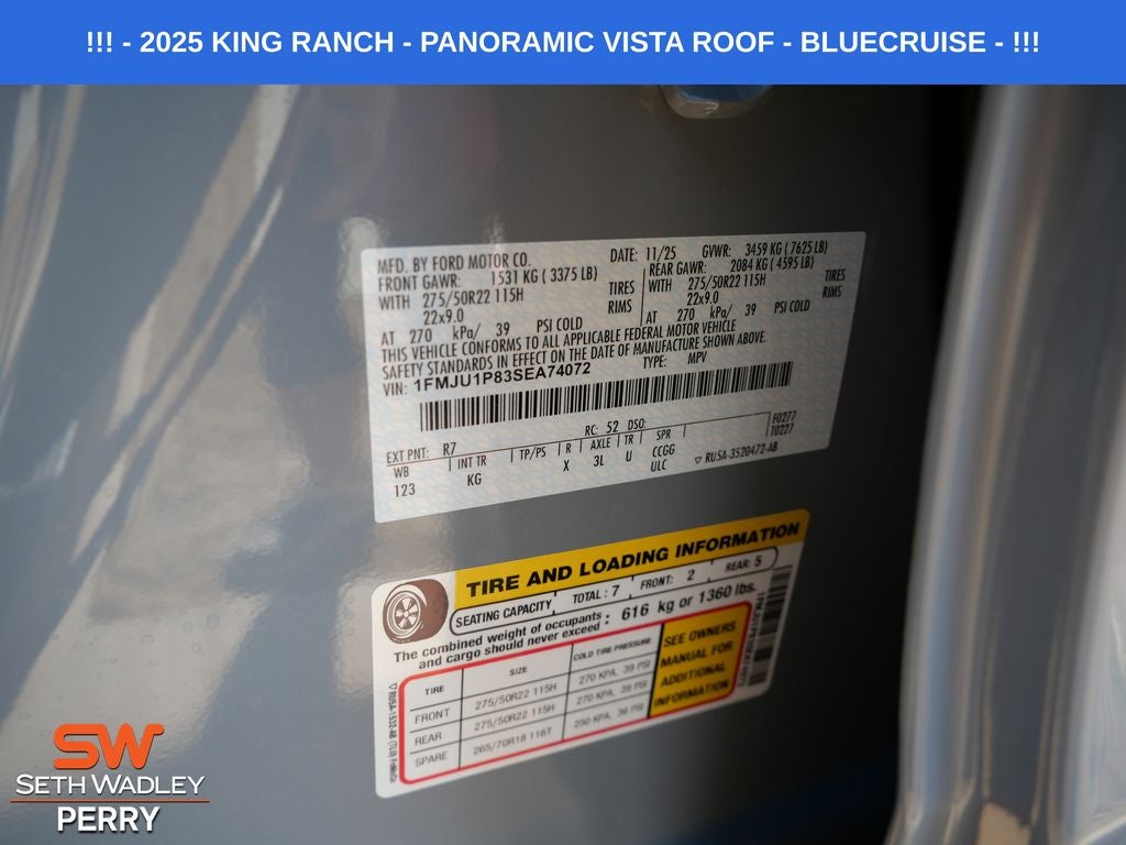 2025 Ford Expedition King Ranch