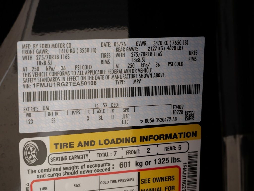 2026 Ford Expedition Tremor