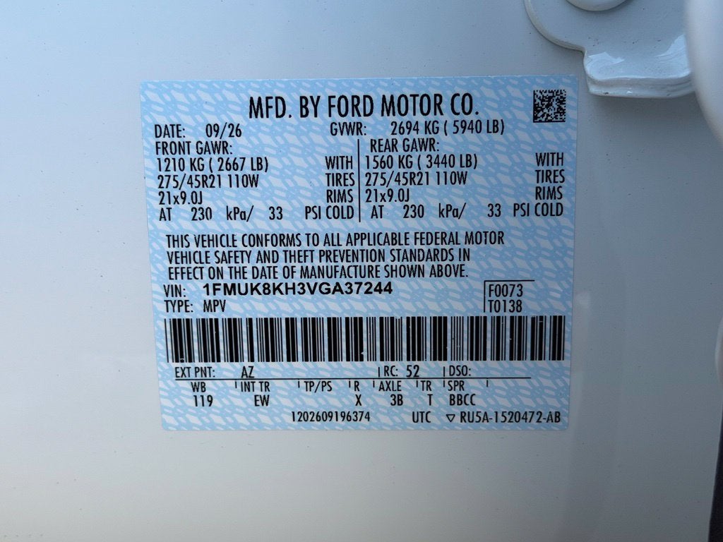 2027 Ford Explorer ST-Line