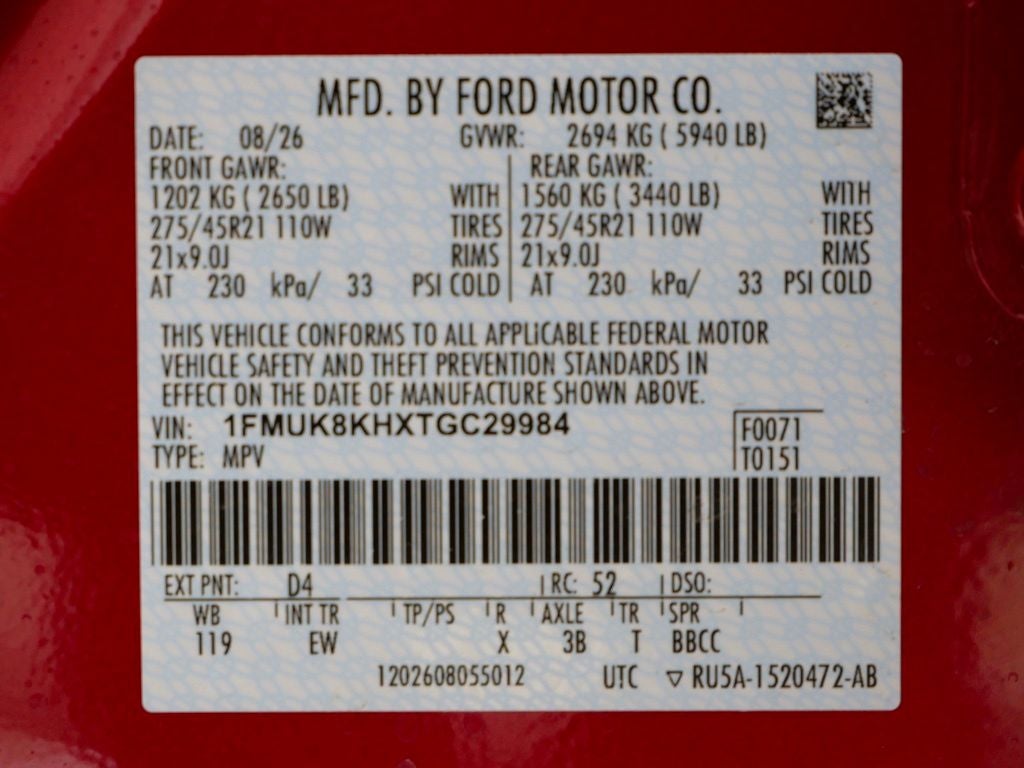 2026 Ford Explorer ST-Line