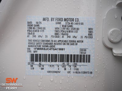 2026 Ford Explorer TREMOR