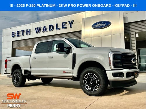 2026 Ford F-250SD Platinum