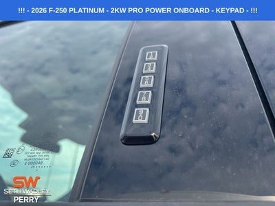 2026 Ford F-250SD Platinum