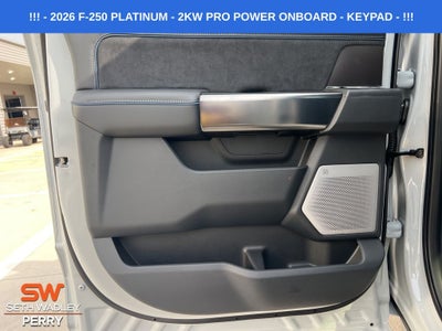 2026 Ford F-250SD Platinum