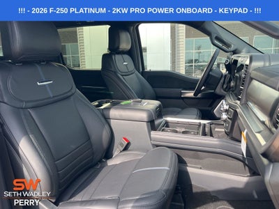 2026 Ford F-250SD Platinum