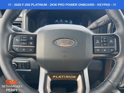 2026 Ford F-250SD Platinum