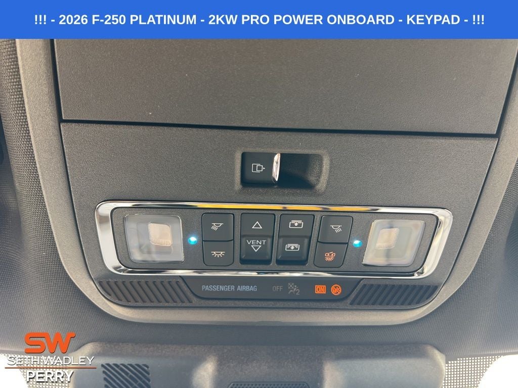 2026 Ford F-250SD Platinum