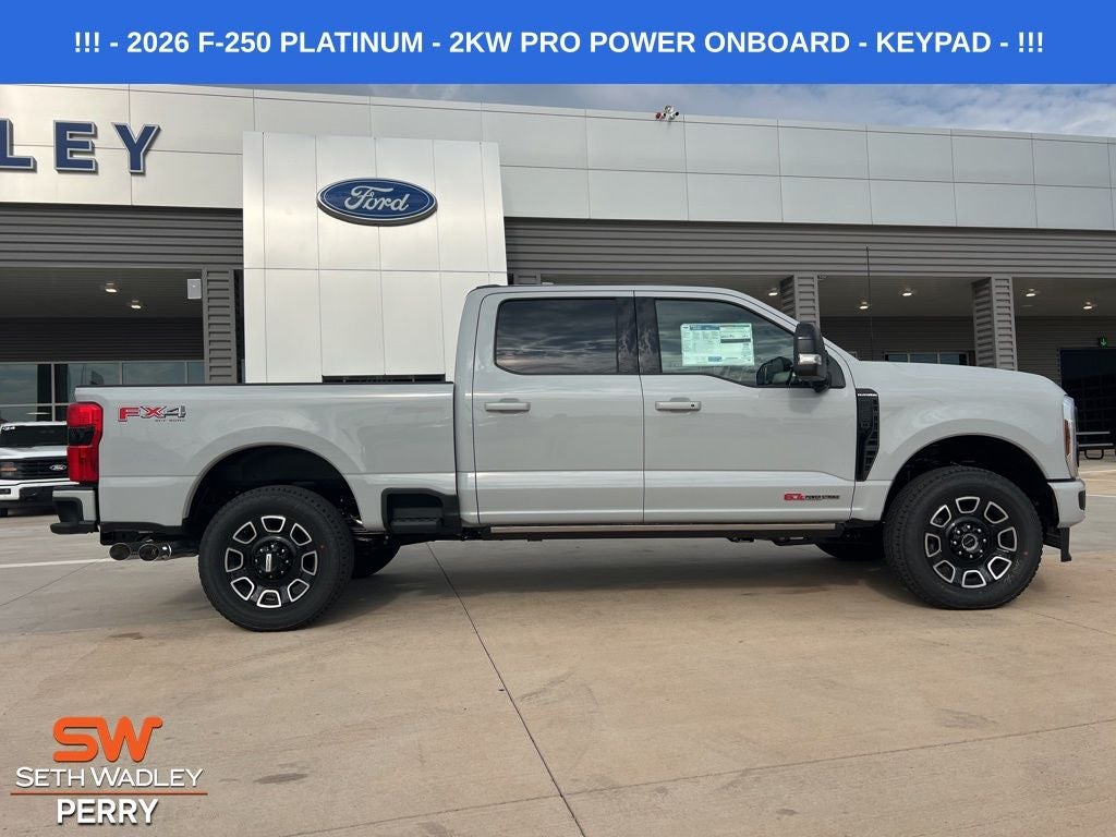 2026 Ford F-250SD Platinum