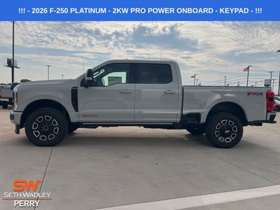 2026 Ford F-250SD Platinum
