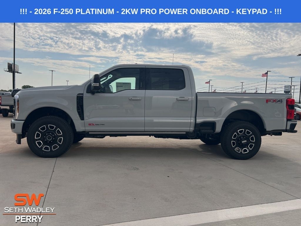 2026 Ford F-250SD Platinum