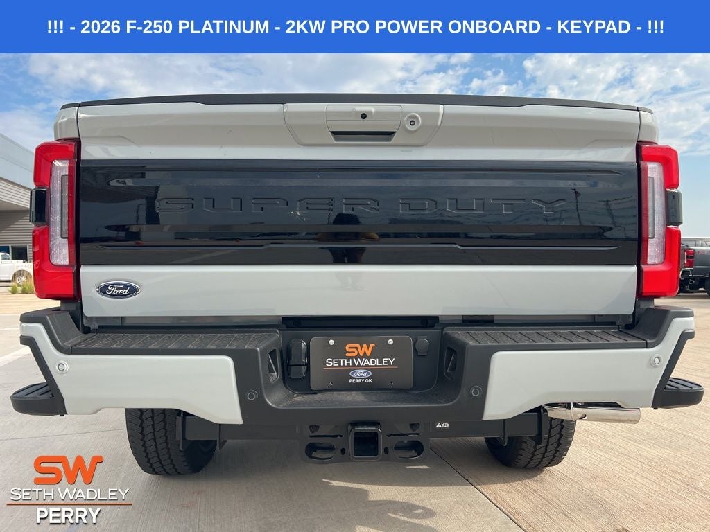 2026 Ford F-250SD Platinum