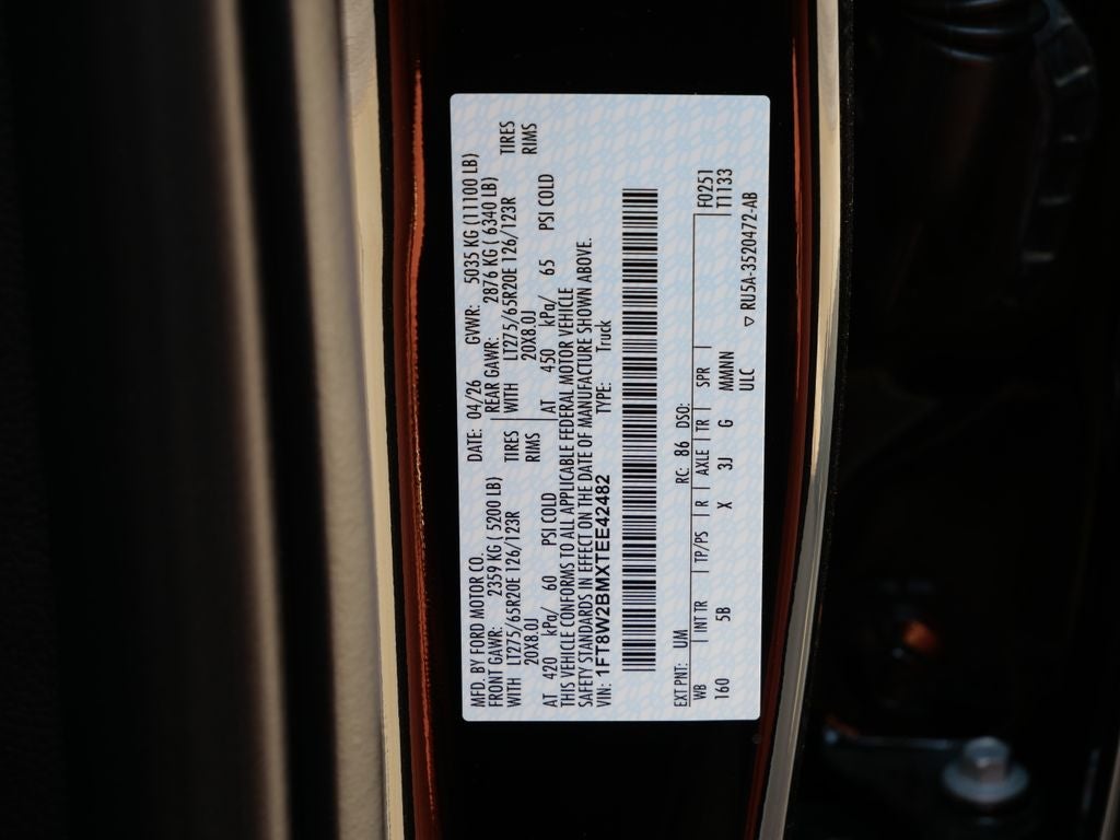 2026 Ford F-250SD Lariat