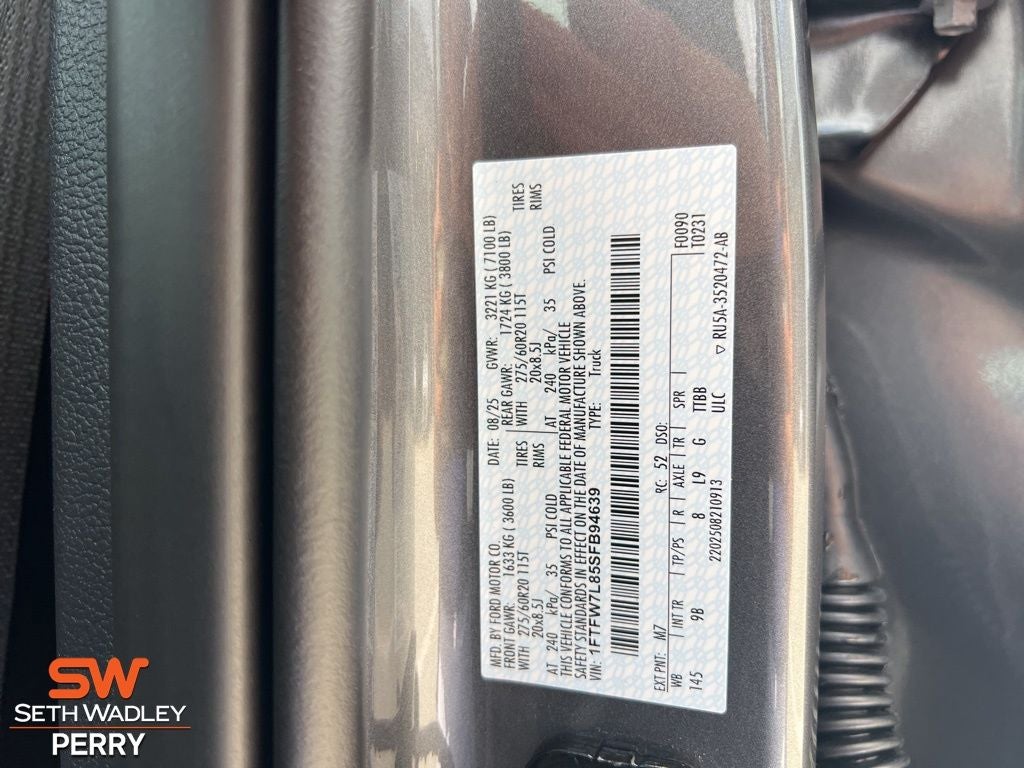 2025 Ford F-150 Platinum