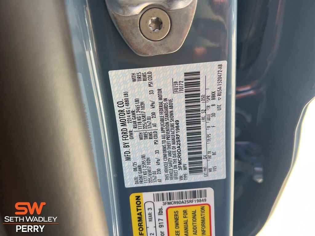 2025 Ford Bronco Sport Badlands