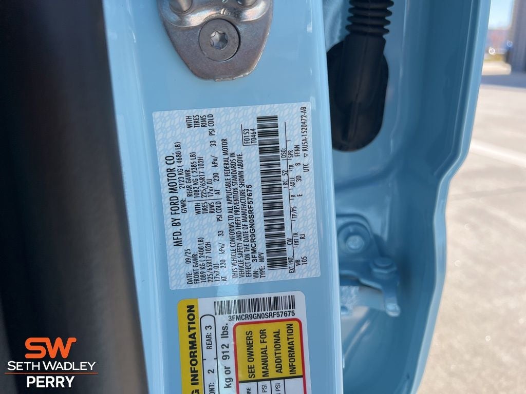 2025 Ford Bronco Sport Heritage