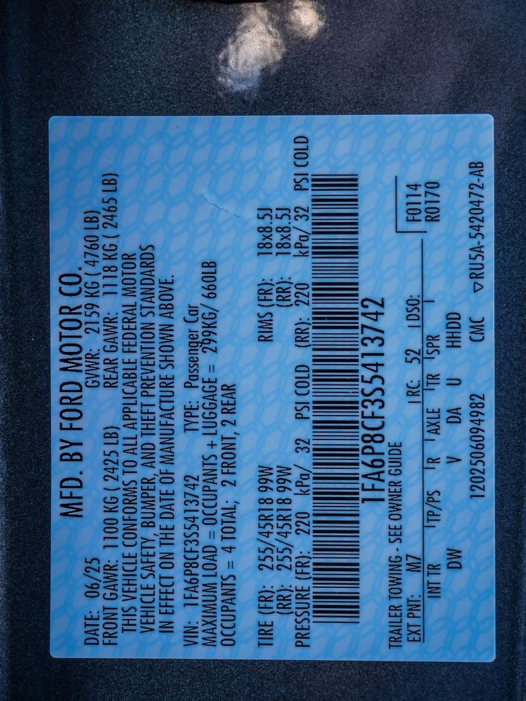 2025 Ford Mustang GT