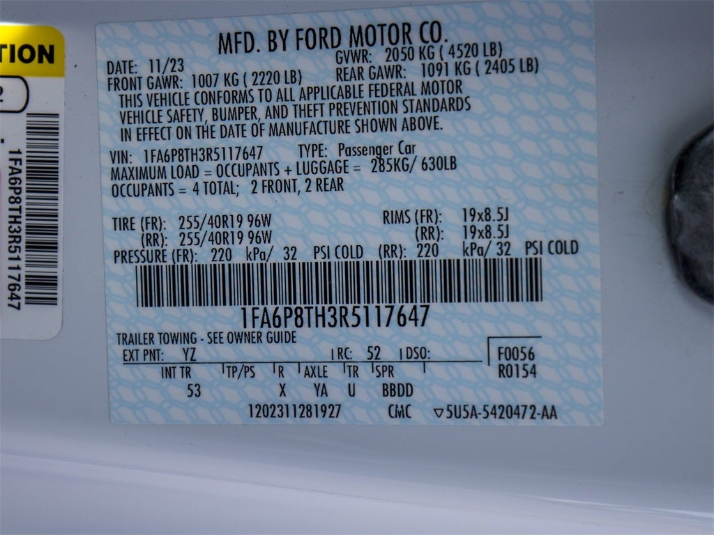 2024 Ford Mustang EcoBoost Premium