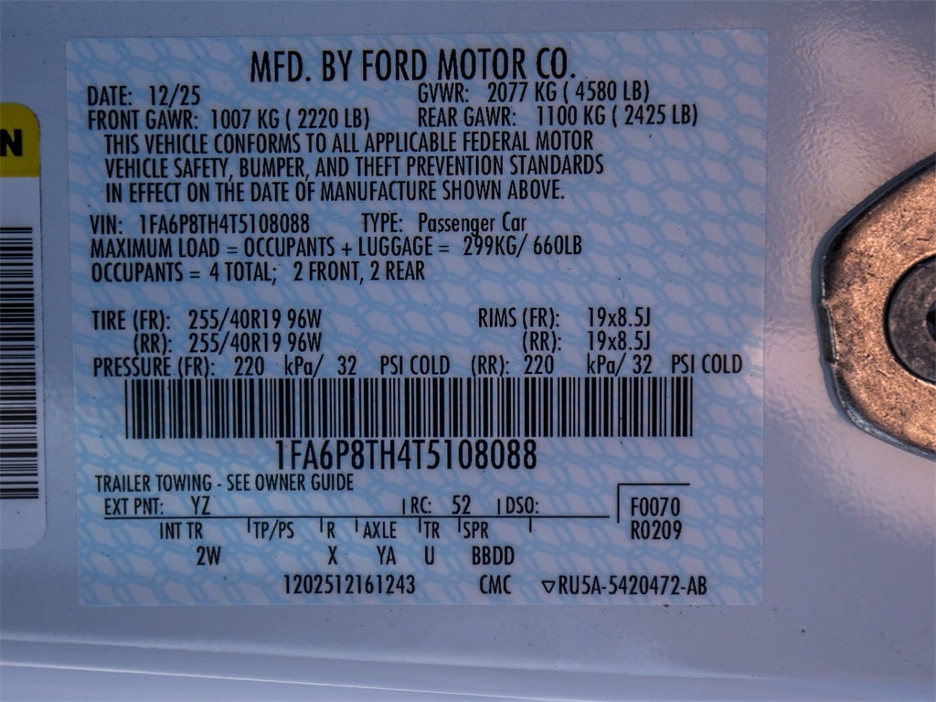 2026 Ford Mustang EcoBoost