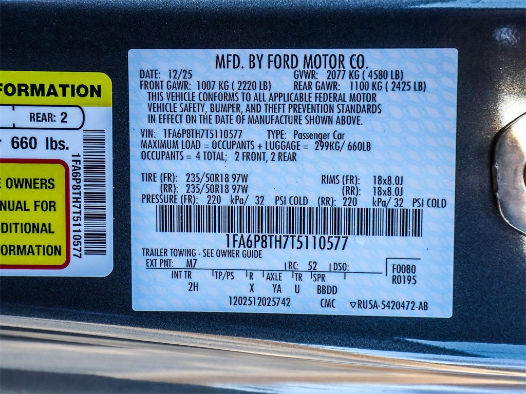 2026 Ford Mustang EcoBoost