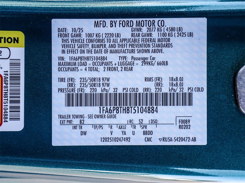 2026 Ford Mustang EcoBoost