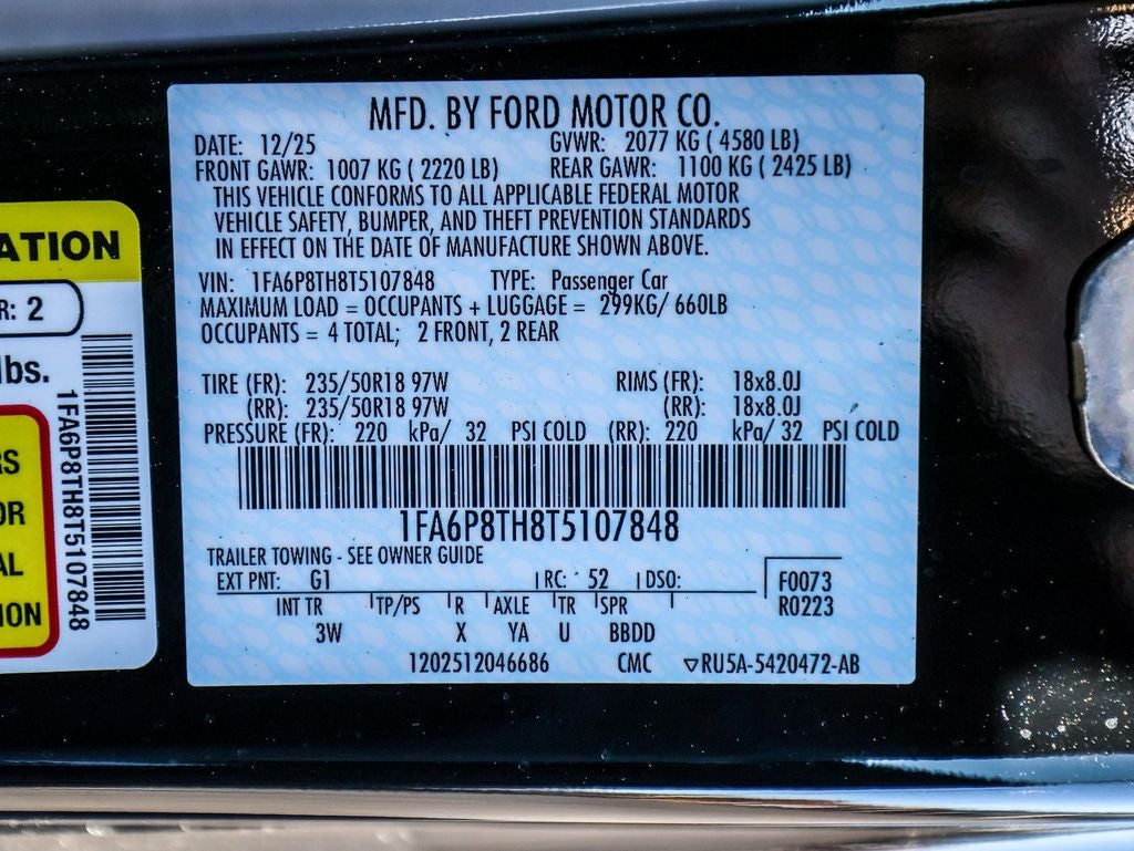 2026 Ford Mustang EcoBoost Premium