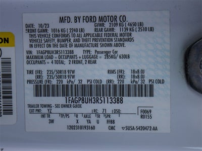 2024 Ford Mustang EcoBoost Premium