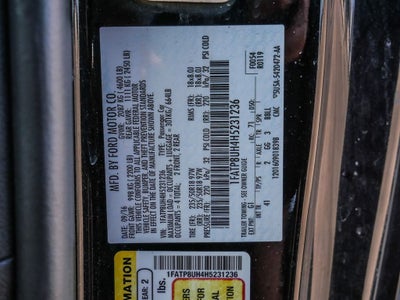 2017 Ford Mustang EcoBoost Premium