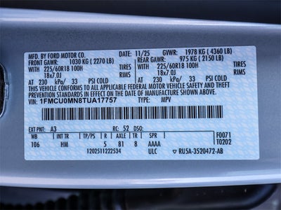 2026 Ford Escape ST-Line