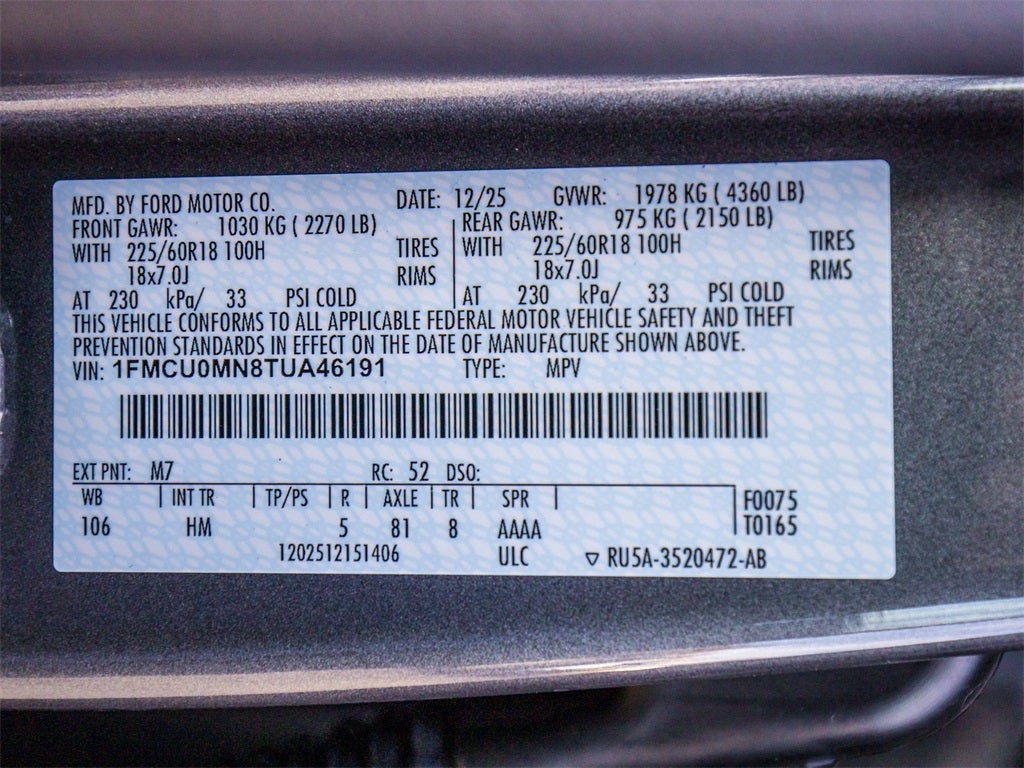 2026 Ford Escape ST-Line